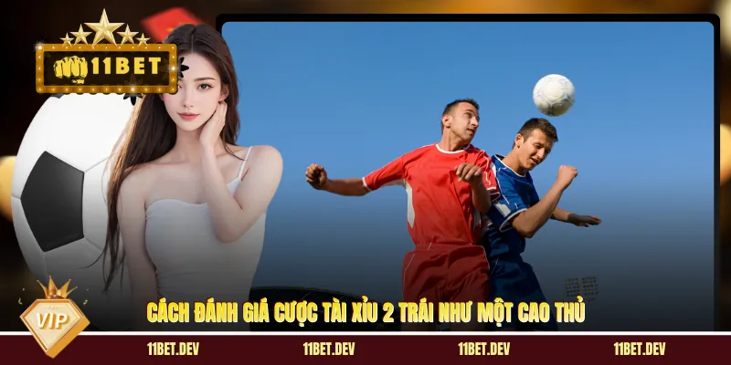 Cách đánh giá cược tài xỉu 2 trái như một cao thủ