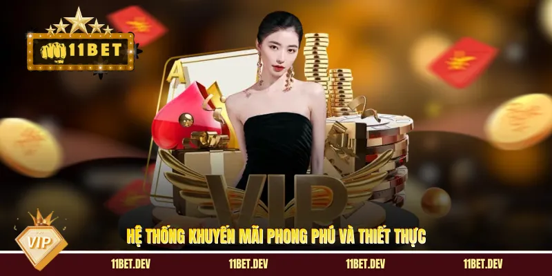 Hệ thống khuyến mãi phong phú và thiết thực