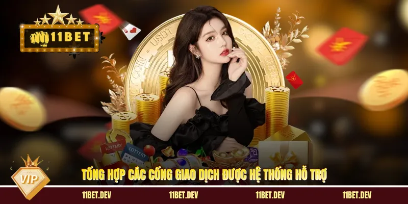 Tổng hợp các cổng giao dịch được hệ thống hỗ trợ